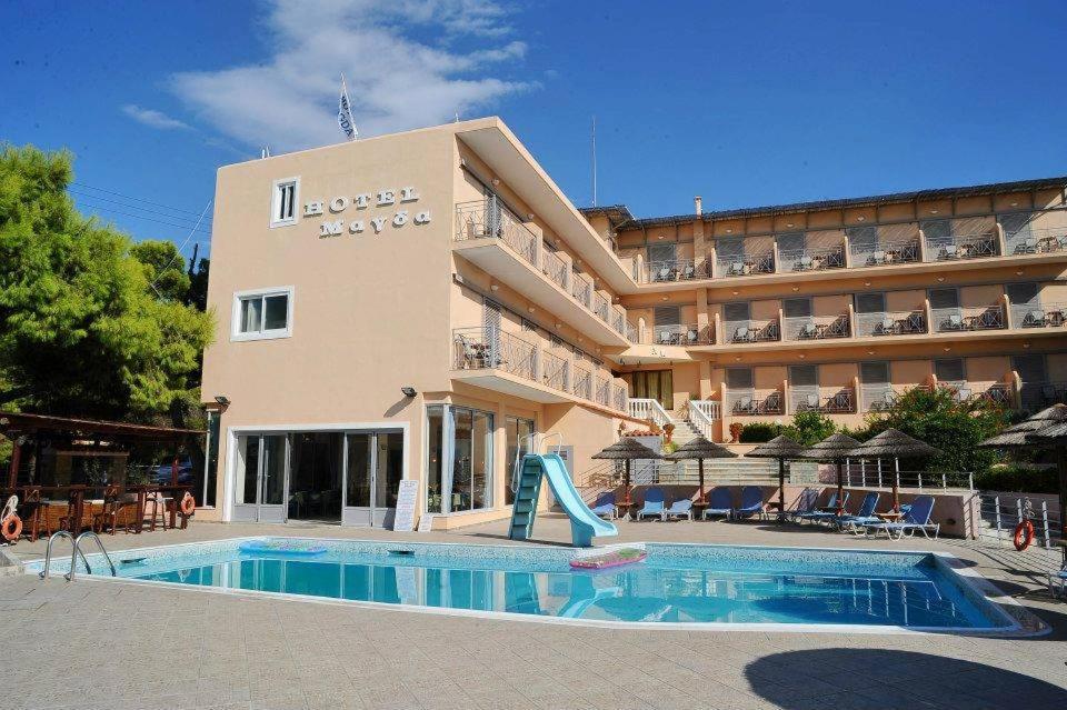 Hotel Magda Agia Marina (Aegina) Exterior foto